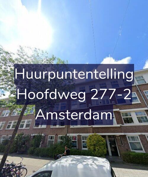 Foto gevel Huurpuntentelling voor Hoofdweg 277-2, Amsterdam