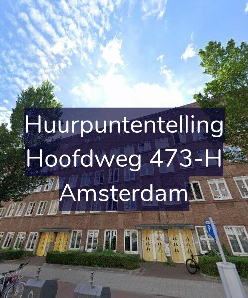 Foto gevel Huurpuntentelling voor Hoofdweg 473-H, Amsterdam