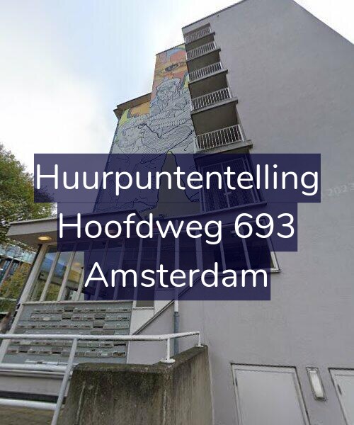 Foto gevel Huurpuntentelling voor Hoofdweg 693, Amsterdam