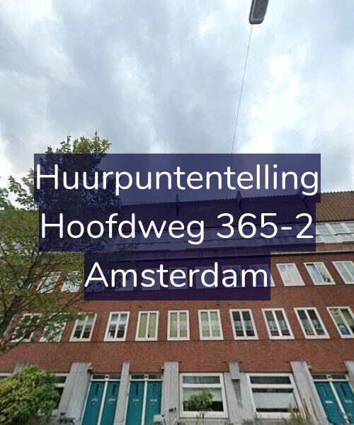 Foto gevel Huurpuntentelling voor Hoofdweg 365-2, Amsterdam