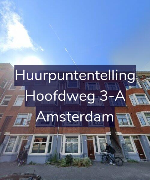 Foto gevel Huurpuntentelling voor Hoofdweg 3-A, Amsterdam