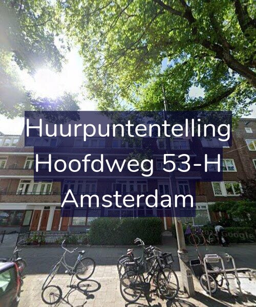 Foto gevel Huurpuntentelling voor Hoofdweg 53-H, Amsterdam