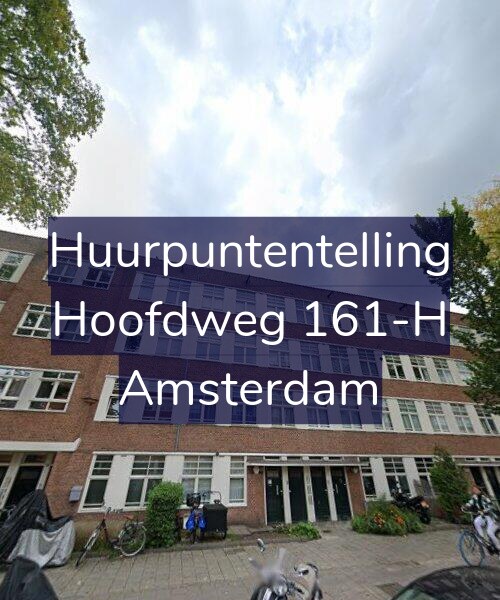 Foto gevel Huurpuntentelling voor Hoofdweg 161-H, Amsterdam