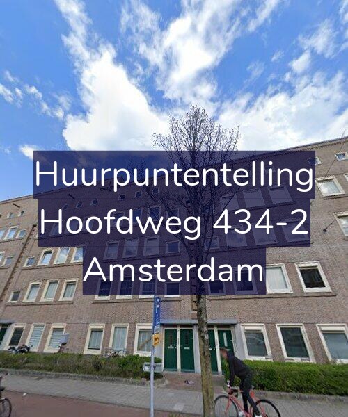 Foto gevel Huurpuntentelling voor Hoofdweg 434-2, Amsterdam