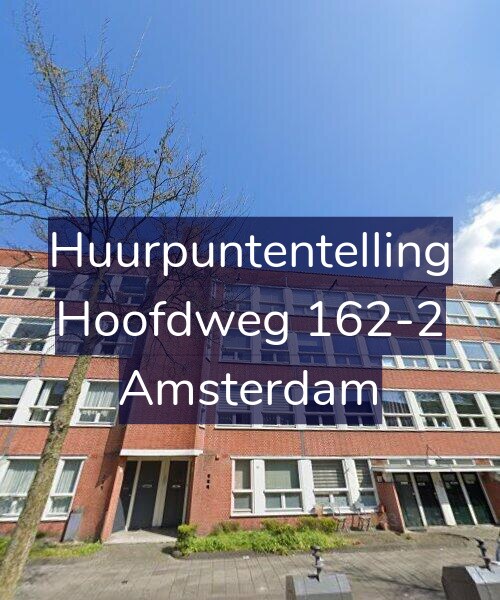 Foto gevel Huurpuntentelling voor Hoofdweg 162-2, Amsterdam