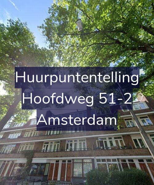 Foto gevel Huurpuntentelling voor Hoofdweg 51-2, Amsterdam