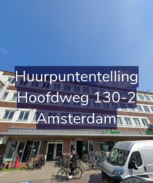 Foto gevel Huurpuntentelling voor Hoofdweg 130-2, Amsterdam