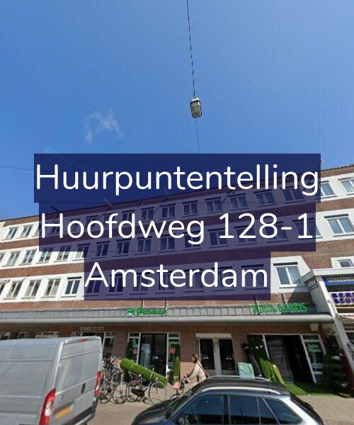 Foto gevel Huurpuntentelling voor Hoofdweg 128-1, Amsterdam