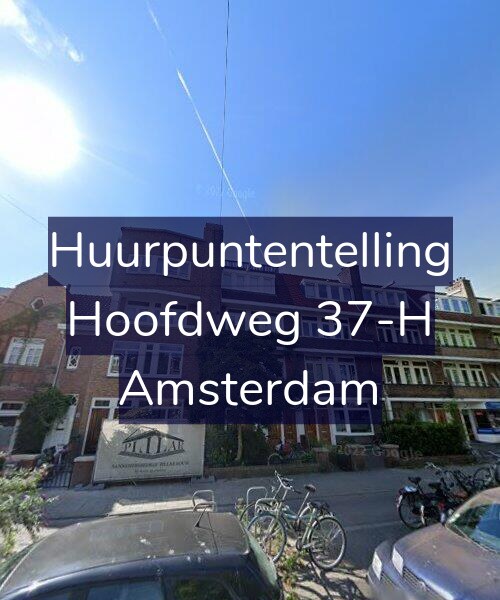 Foto gevel Huurpuntentelling voor Hoofdweg 37-H, Amsterdam