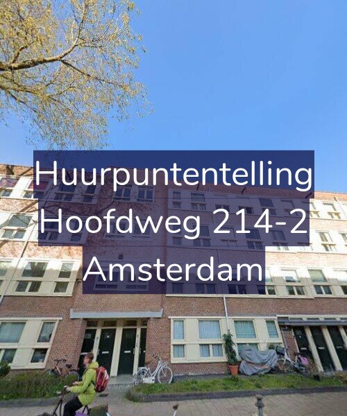 Foto gevel Huurpuntentelling voor Hoofdweg 214-2, Amsterdam