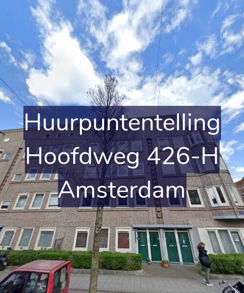 Foto gevel Huurpuntentelling voor Hoofdweg 426-H, Amsterdam