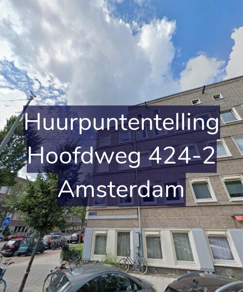 Foto gevel Huurpuntentelling voor Hoofdweg 424-2, Amsterdam