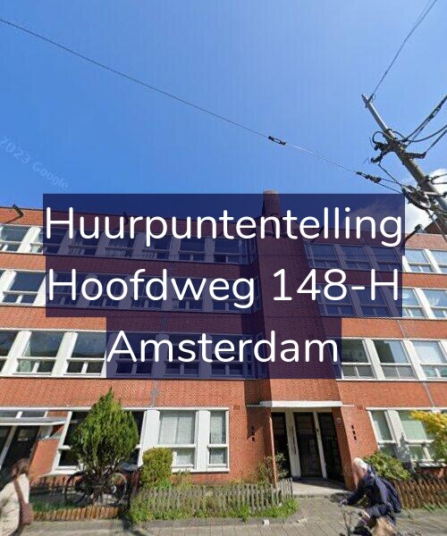 Foto gevel Huurpuntentelling voor Hoofdweg 148-H, Amsterdam
