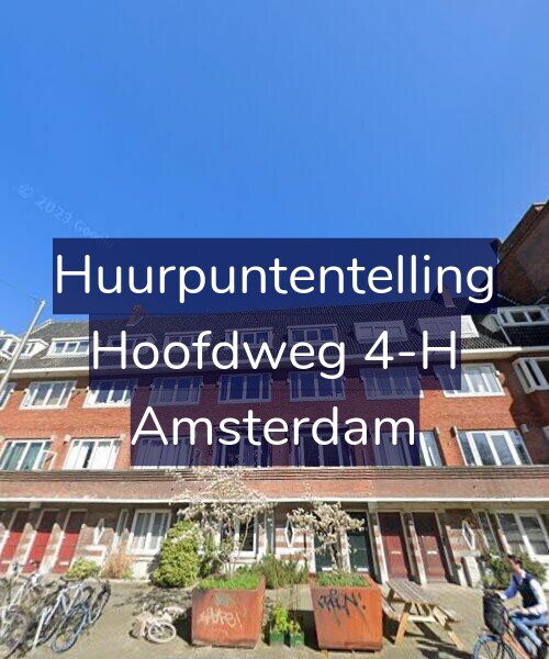 Foto gevel Huurpuntentelling voor Hoofdweg 4-H, Amsterdam