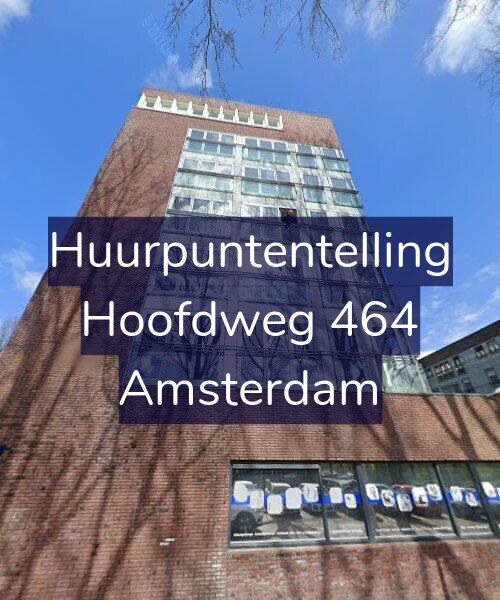 Foto gevel Huurpuntentelling voor Hoofdweg 464, Amsterdam