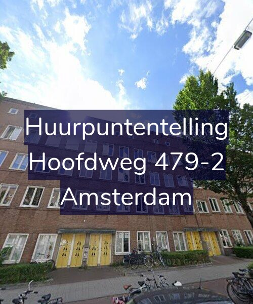 Foto gevel Huurpuntentelling voor Hoofdweg 479-2, Amsterdam