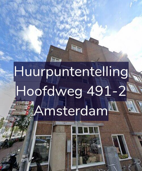 Foto gevel Huurpuntentelling voor Hoofdweg 491-2, Amsterdam