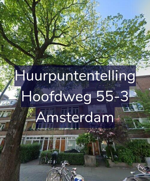 Foto gevel Huurpuntentelling voor Hoofdweg 55-3, Amsterdam