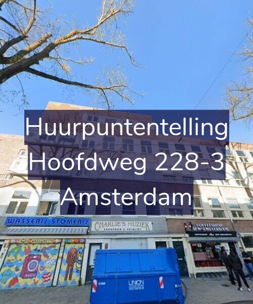 Foto gevel Huurpuntentelling voor Hoofdweg 228-3, Amsterdam