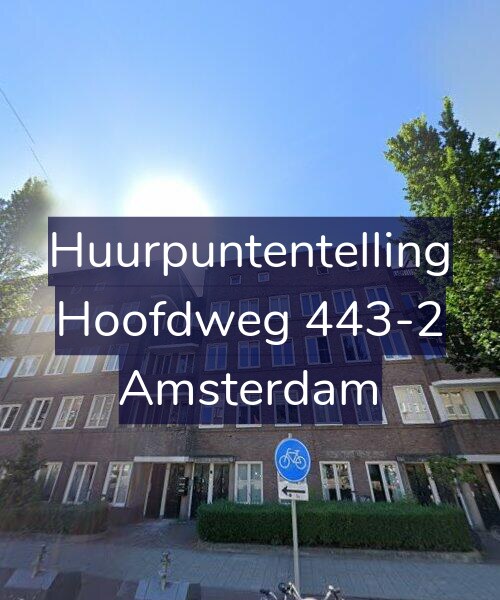 Foto gevel Huurpuntentelling voor Hoofdweg 443-2, Amsterdam
