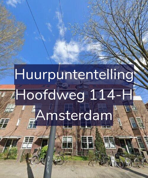 Foto gevel Huurpuntentelling voor Hoofdweg 114-H, Amsterdam