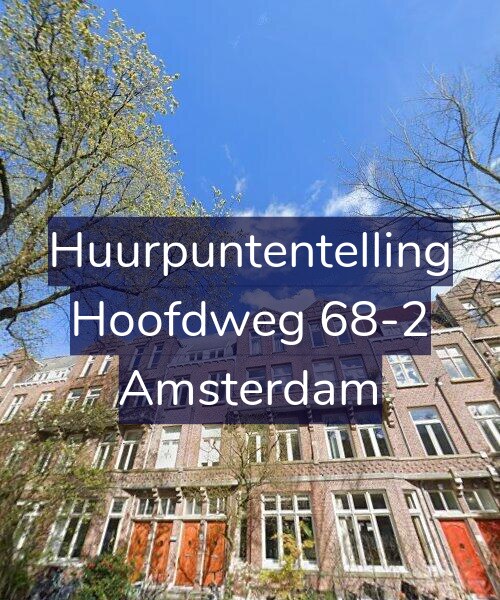 Foto gevel Huurpuntentelling voor Hoofdweg 68-2, Amsterdam