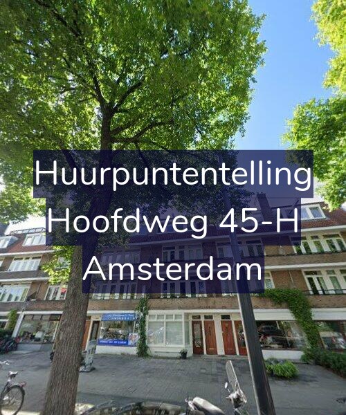 Foto gevel Huurpuntentelling voor Hoofdweg 45-H, Amsterdam