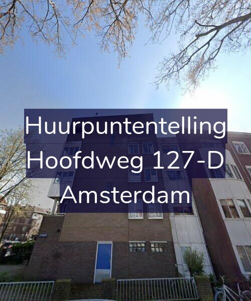 Foto gevel Huurpuntentelling voor Hoofdweg 127-D, Amsterdam