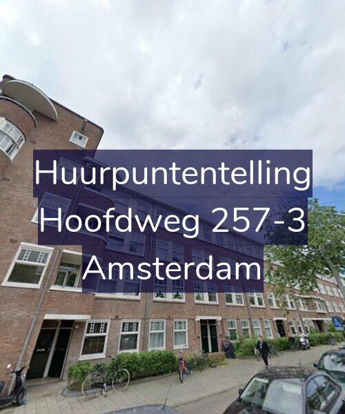 Foto gevel Huurpuntentelling voor Hoofdweg 257-3, Amsterdam