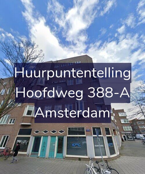 Foto gevel Huurpuntentelling voor Hoofdweg 388-A, Amsterdam