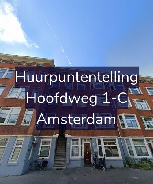 Foto gevel Huurpuntentelling voor Hoofdweg 1-C, Amsterdam