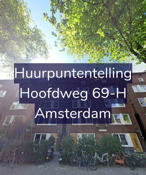 Foto gevel Huurpuntentelling voor Hoofdweg 69-H, Amsterdam