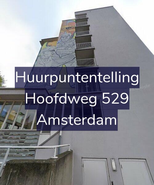 Foto gevel Huurpuntentelling voor Hoofdweg 529, Amsterdam