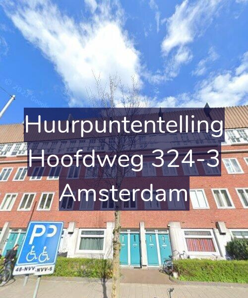 Foto gevel Huurpuntentelling voor Hoofdweg 324-3, Amsterdam