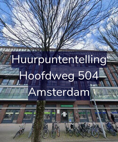 Foto gevel Huurpuntentelling voor Hoofdweg 504, Amsterdam