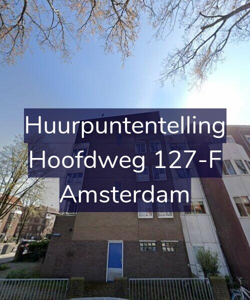 Foto gevel Huurpuntentelling voor Hoofdweg 127-F, Amsterdam