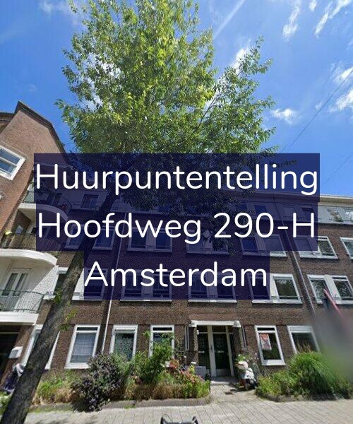 Foto gevel Huurpuntentelling voor Hoofdweg 290-H, Amsterdam