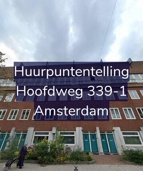 Foto gevel Huurpuntentelling voor Hoofdweg 339-1, Amsterdam