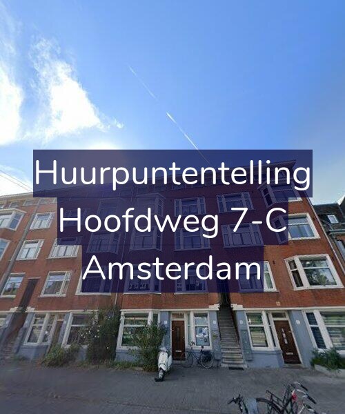 Foto gevel Huurpuntentelling voor Hoofdweg 7-C, Amsterdam