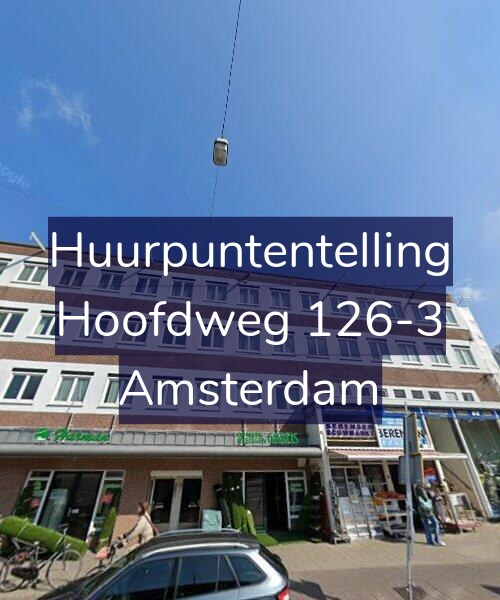 Foto gevel Huurpuntentelling voor Hoofdweg 126-3, Amsterdam