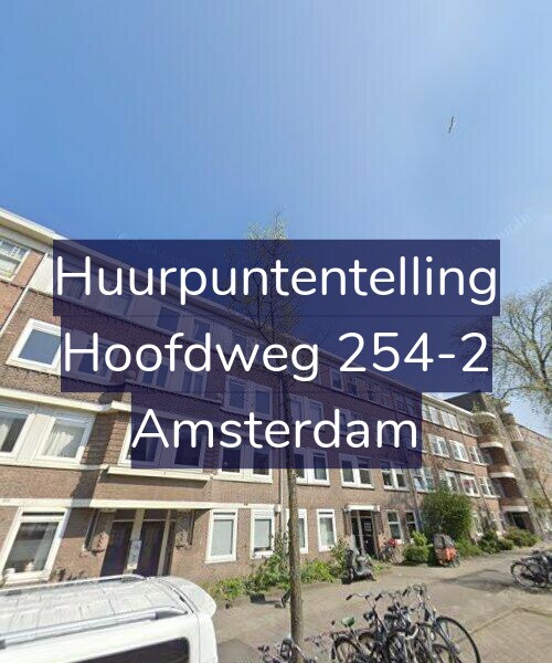 Foto gevel Huurpuntentelling voor Hoofdweg 254-2, Amsterdam