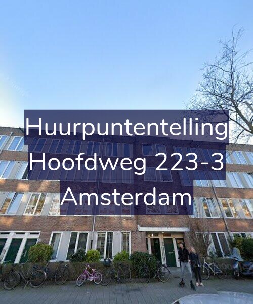 Foto gevel Huurpuntentelling voor Hoofdweg 223-3, Amsterdam