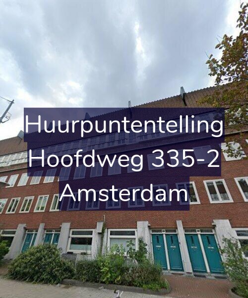 Foto gevel Huurpuntentelling voor Hoofdweg 335-2, Amsterdam