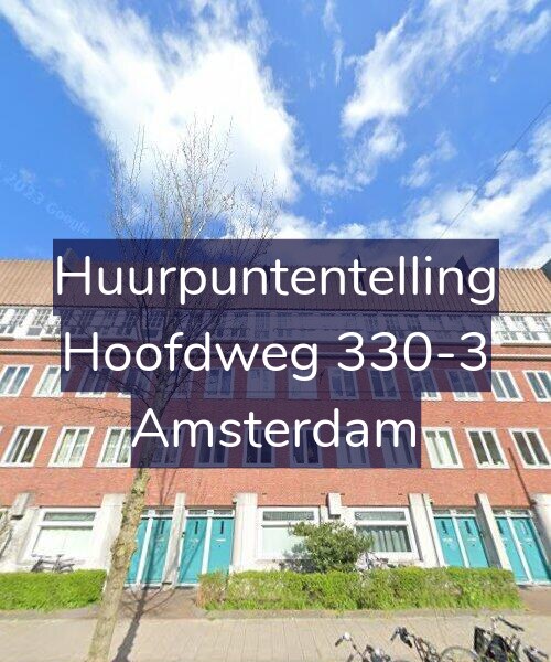 Foto gevel Huurpuntentelling voor Hoofdweg 330-3, Amsterdam