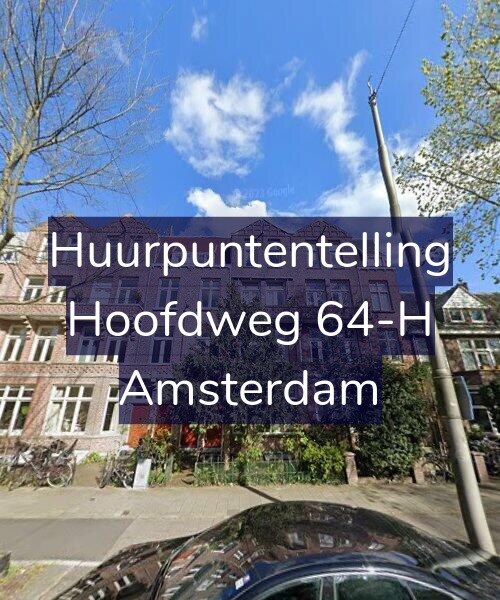 Foto gevel Huurpuntentelling voor Hoofdweg 64-H, Amsterdam