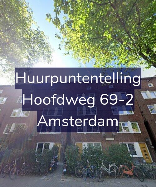 Foto gevel Huurpuntentelling voor Hoofdweg 69-2, Amsterdam