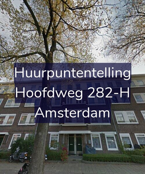 Foto gevel Huurpuntentelling voor Hoofdweg 282-H, Amsterdam