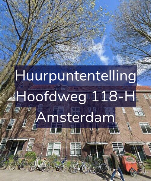 Foto gevel Huurpuntentelling voor Hoofdweg 118-H, Amsterdam