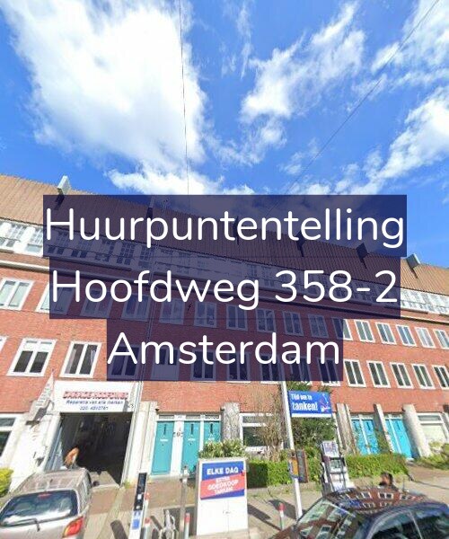 Foto gevel Huurpuntentelling voor Hoofdweg 358-2, Amsterdam