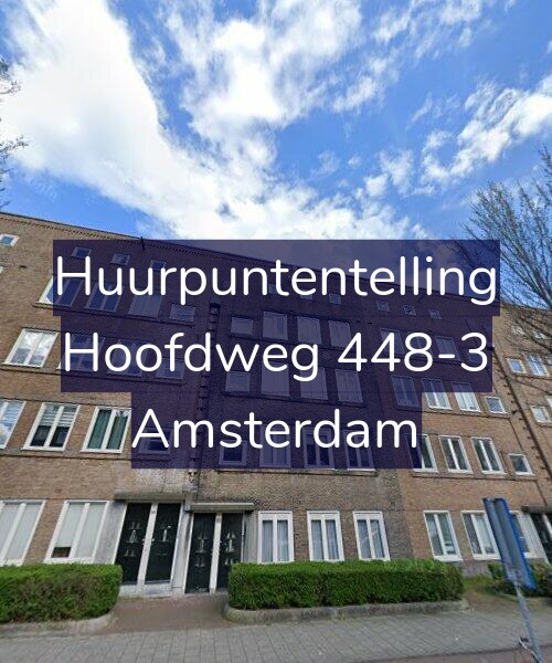 Foto gevel Huurpuntentelling voor Hoofdweg 448-3, Amsterdam